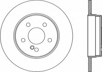OPEN PARTS bdr186110 -  Тормозной диск